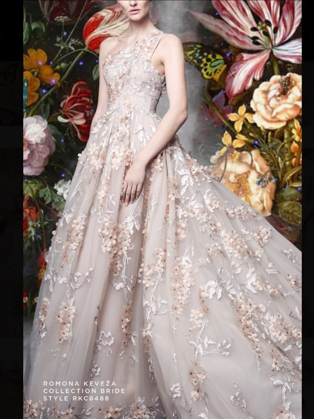 Romona Keveza “The Secret Garden” Limited Edition Ballgown